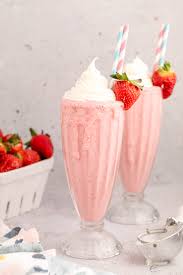 Strawberry Milkshake at GoldStar Hotel Busia