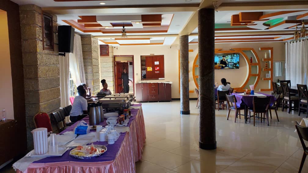 GoldStar Hotel Busia Uganda lush gardens and tropical landscape
